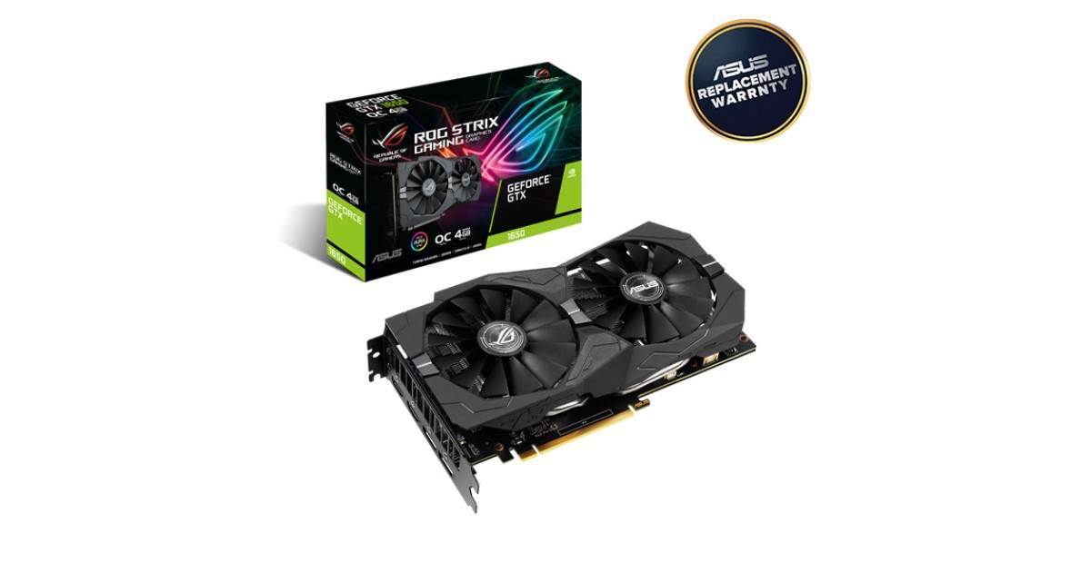 ASUS ROG Strix GeForce GTX 1650 OC 4GB GDDR5 GPU Price In BD